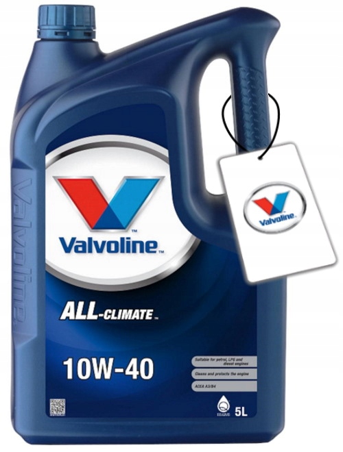

Valvoline All Climate 10W40 Acea A3/B4 5L