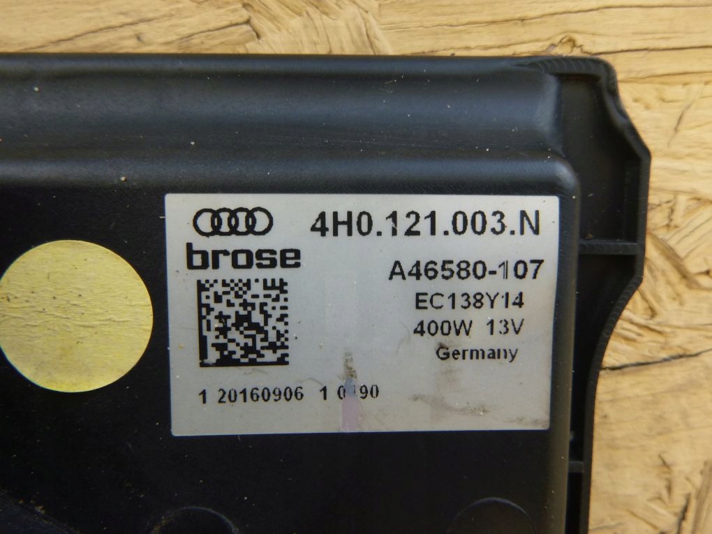 AUDI A6 A7 C7 A8 D4 A4 A5 B8 4H0121003N Lüfter