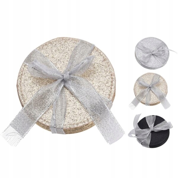 

Podkładka pod Kubek Szklankę brokatowe dekoracja