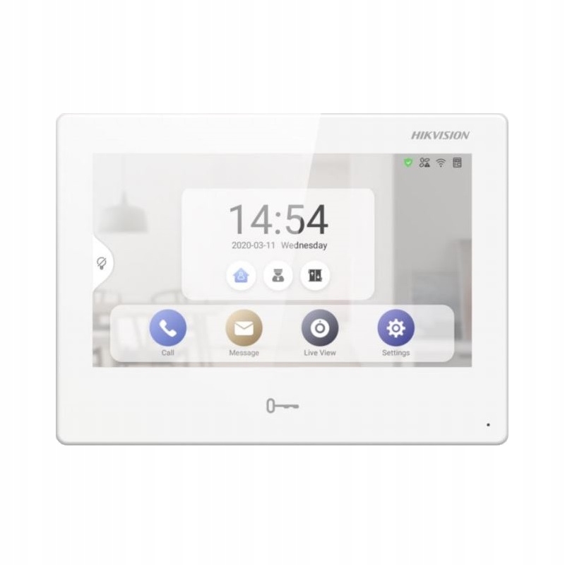 Monitor głośnomówiący IP 7 DS-KH9310-WTE1(B) HIKVISION