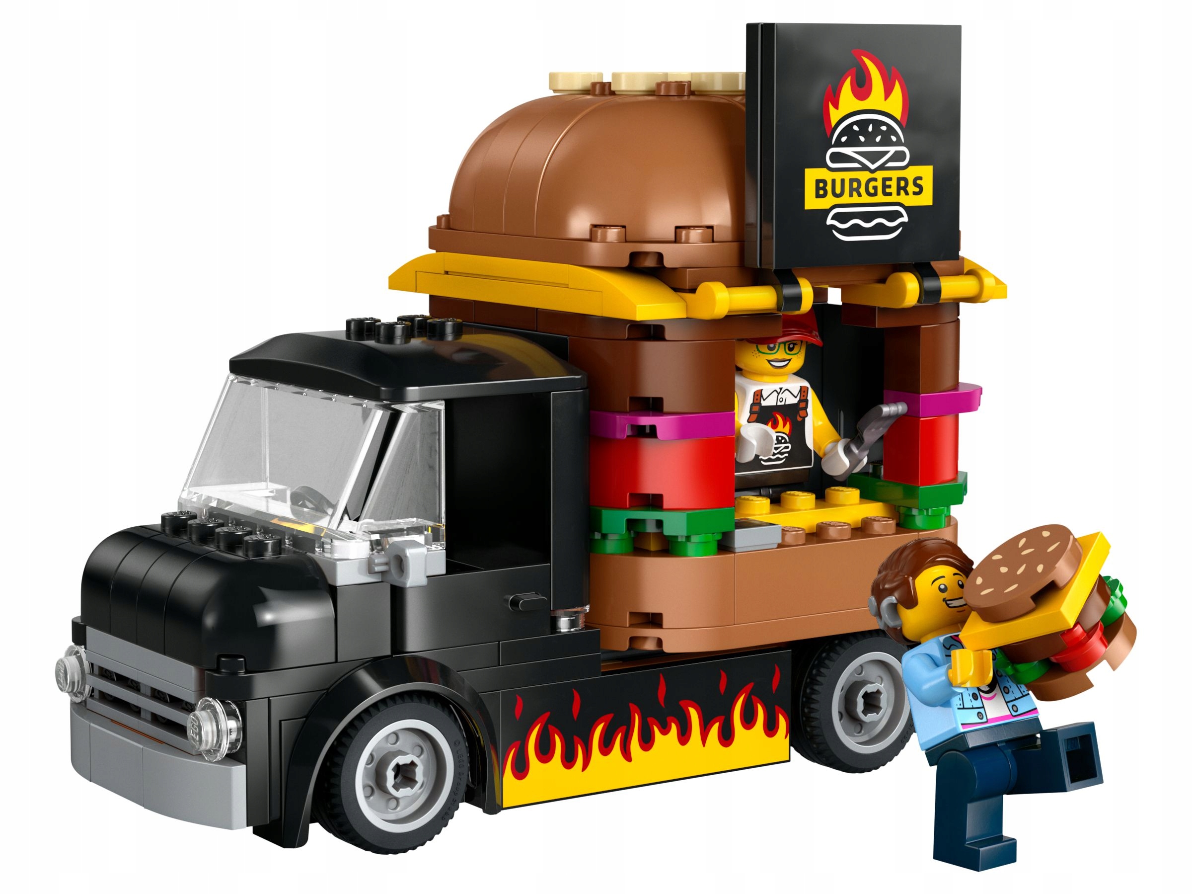 Lego 60404 Nákladní auto Burgery Prodej Jídlo Stavebnice Velký Dárek
