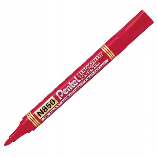 

Marker permanentny Pentel N850 czerwony