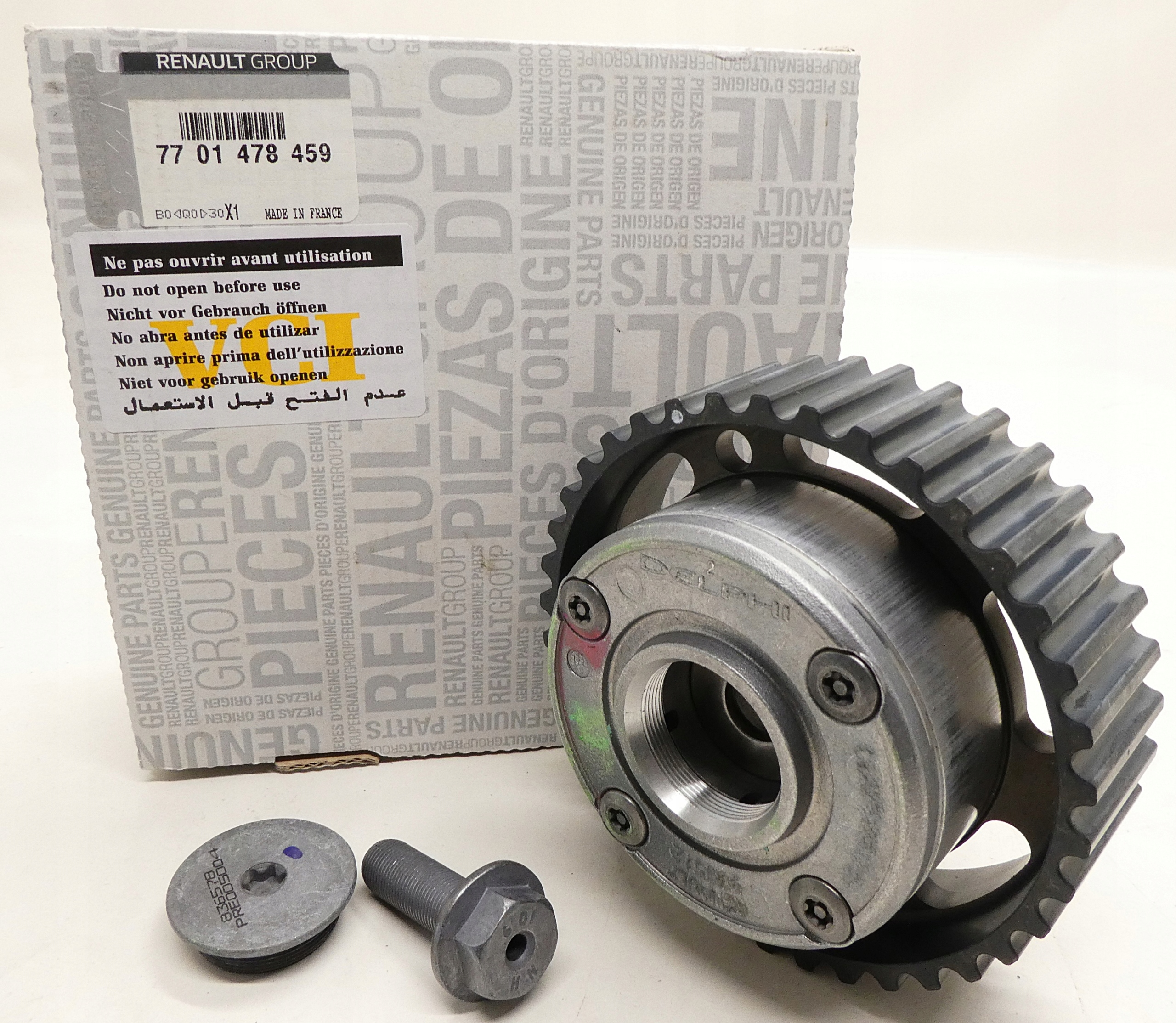 ORYG koło zmiennych faz rozrządu 2.0 16V Laguna Megane Espace IV Numer katalogowy oryginału 7701478459