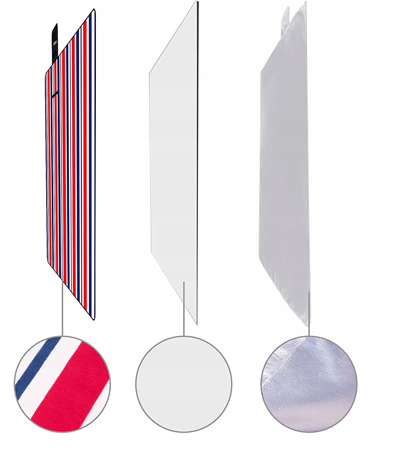 KOC PIKNIKOWY PLAŻOWY MATA Z IZOLACJĄ 200x200 Średnica 200 cm