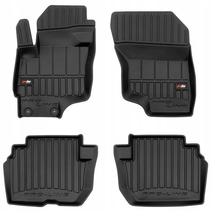 Koberce Gumové Stěrače Mitsubishi Outlander 3 Phev 2012-2022 Korytka 3