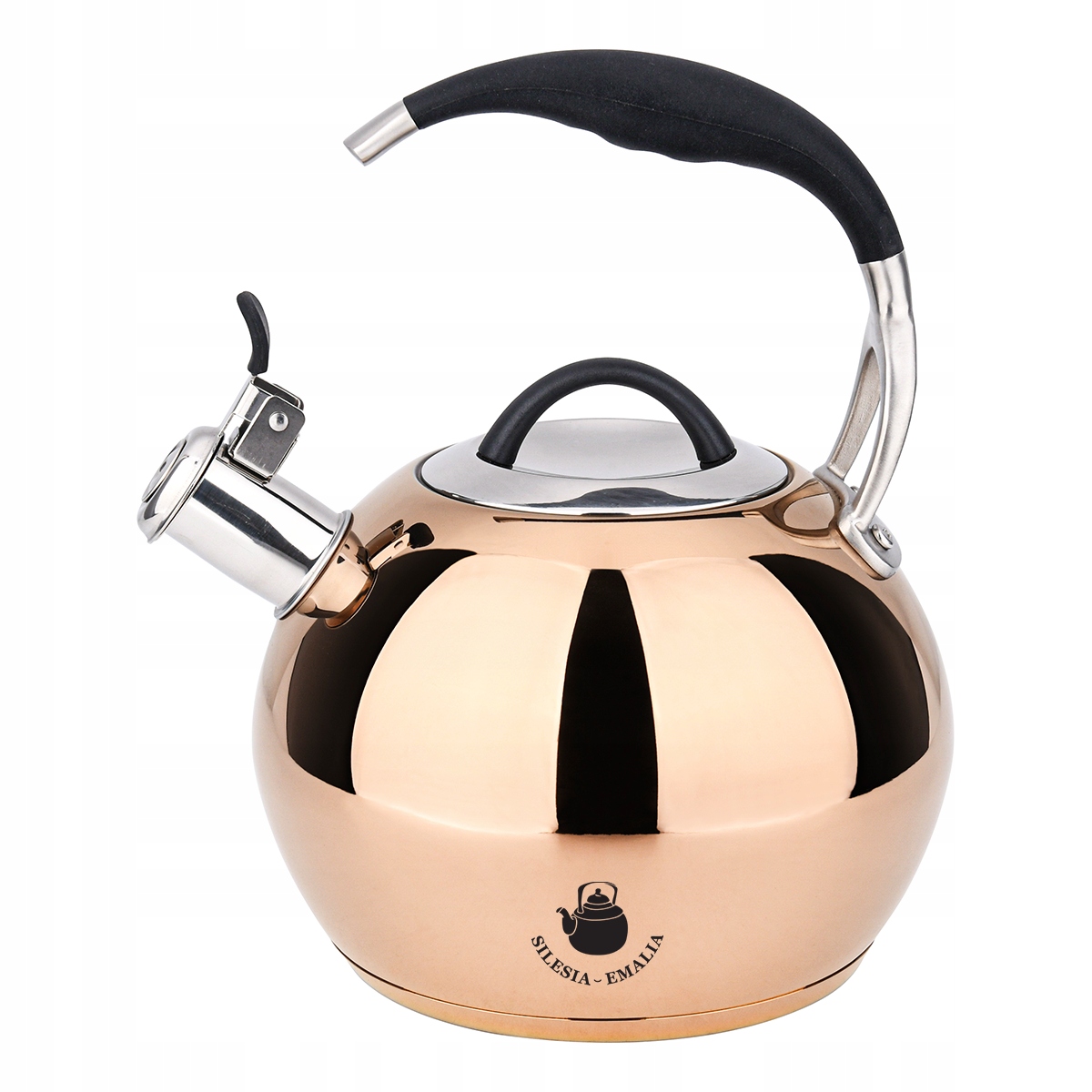 Konvice z nerezové oceli Závěs 3L zlatá Indukce Plyn