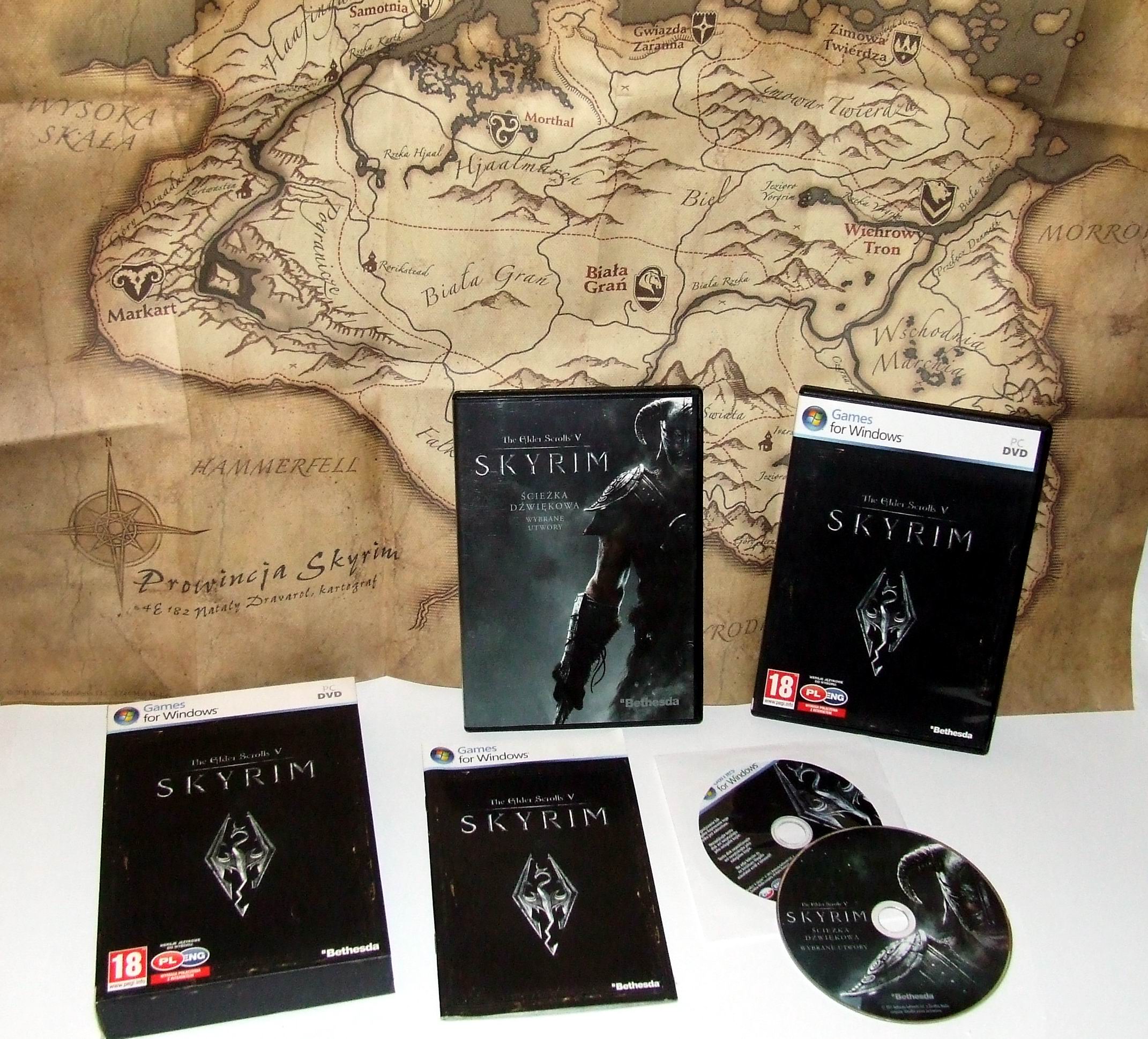 SKYRIM SOUNDTRACK коробка Вик. ключ [RU]