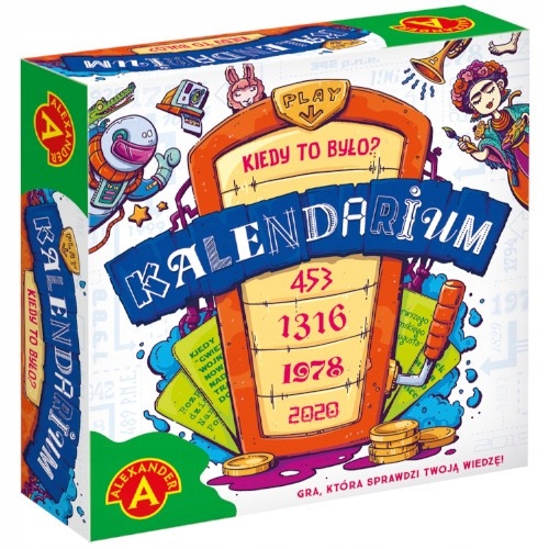 Gra quiz KALENDARIUM Alexander 10+