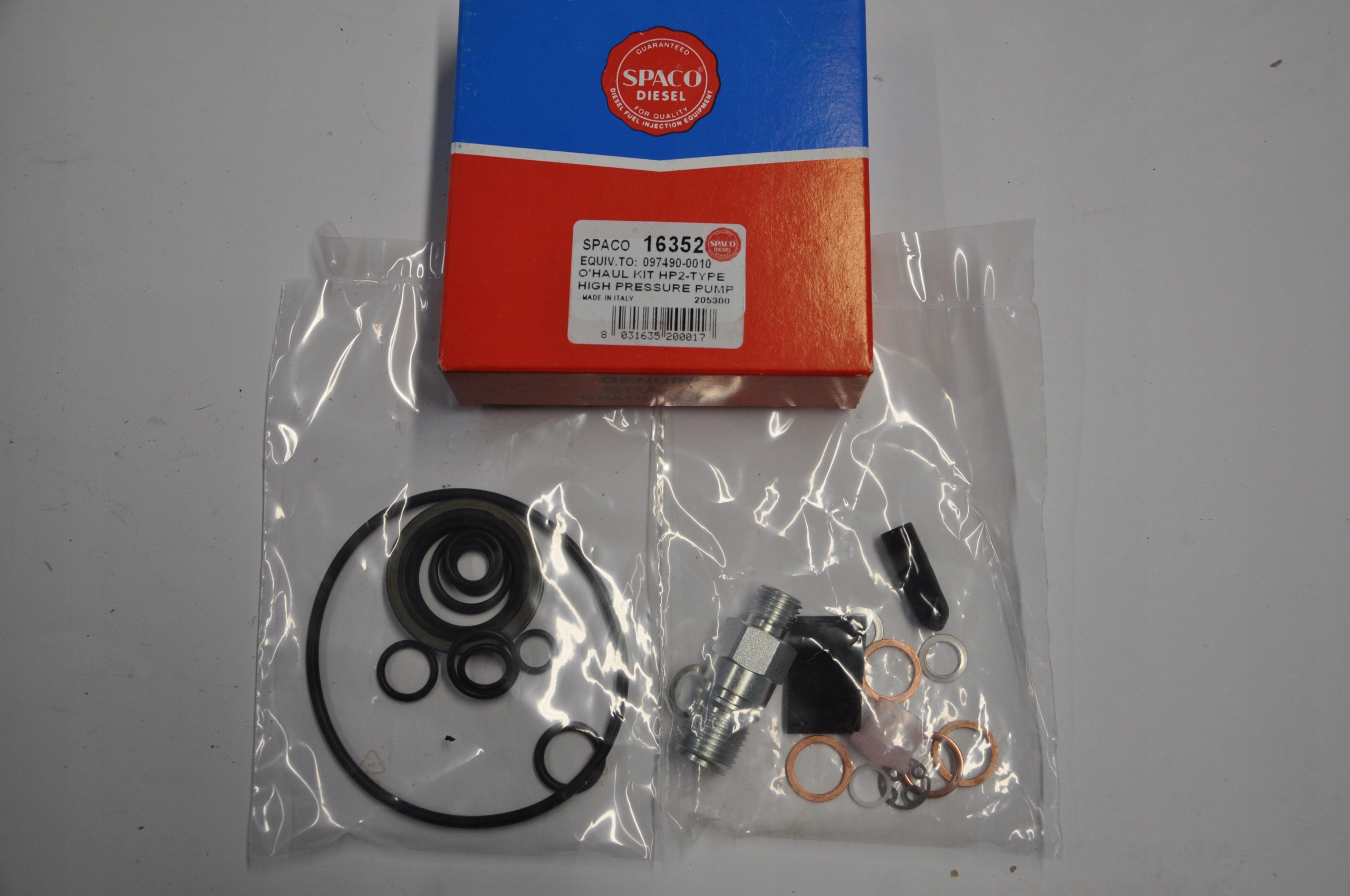 Комплект прокладок DENSO HP2 SPACO 097490-0010