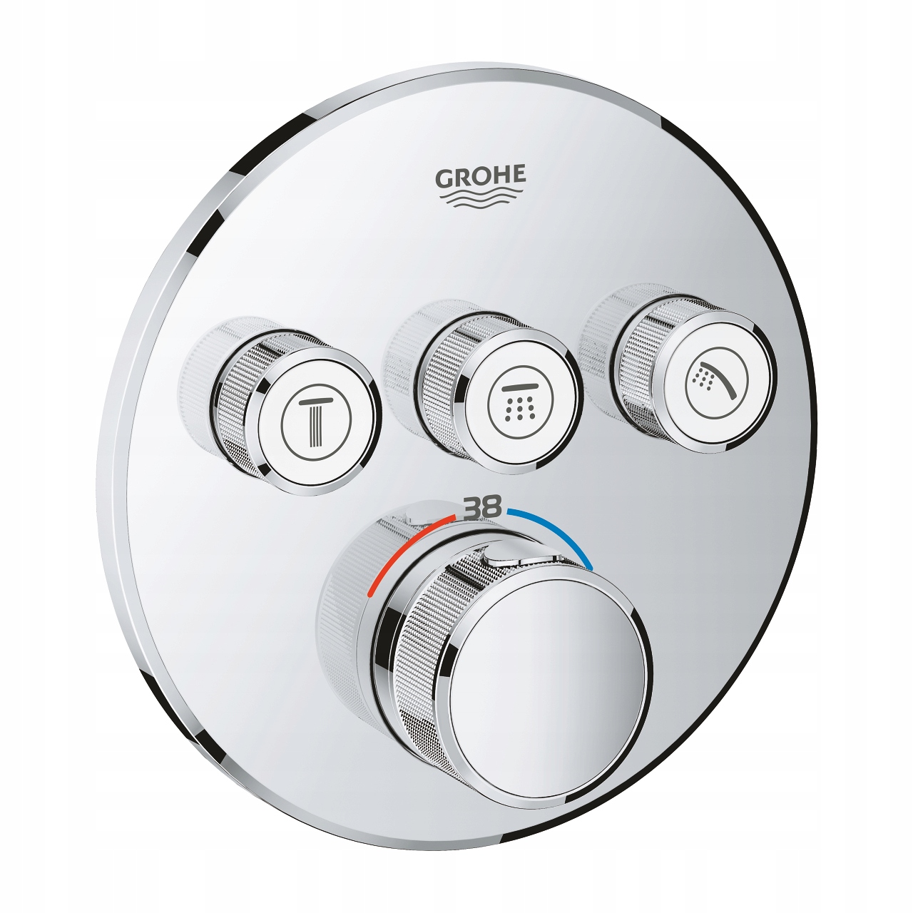 Grohe SmartControl Bateria prysznicowa termostatyczna do obsł. 3 wyjść wody