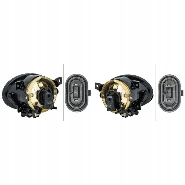 2x фары противотуманки Галогены Hella л+P для mercedes-benz SPRINTER 3,