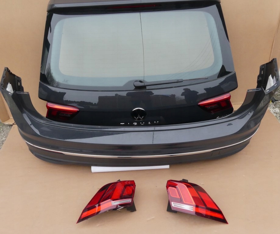 DW TIGUAN 2 LIFT ZDERZAK KLAPA LAMPY TYŁ URANOGRAU