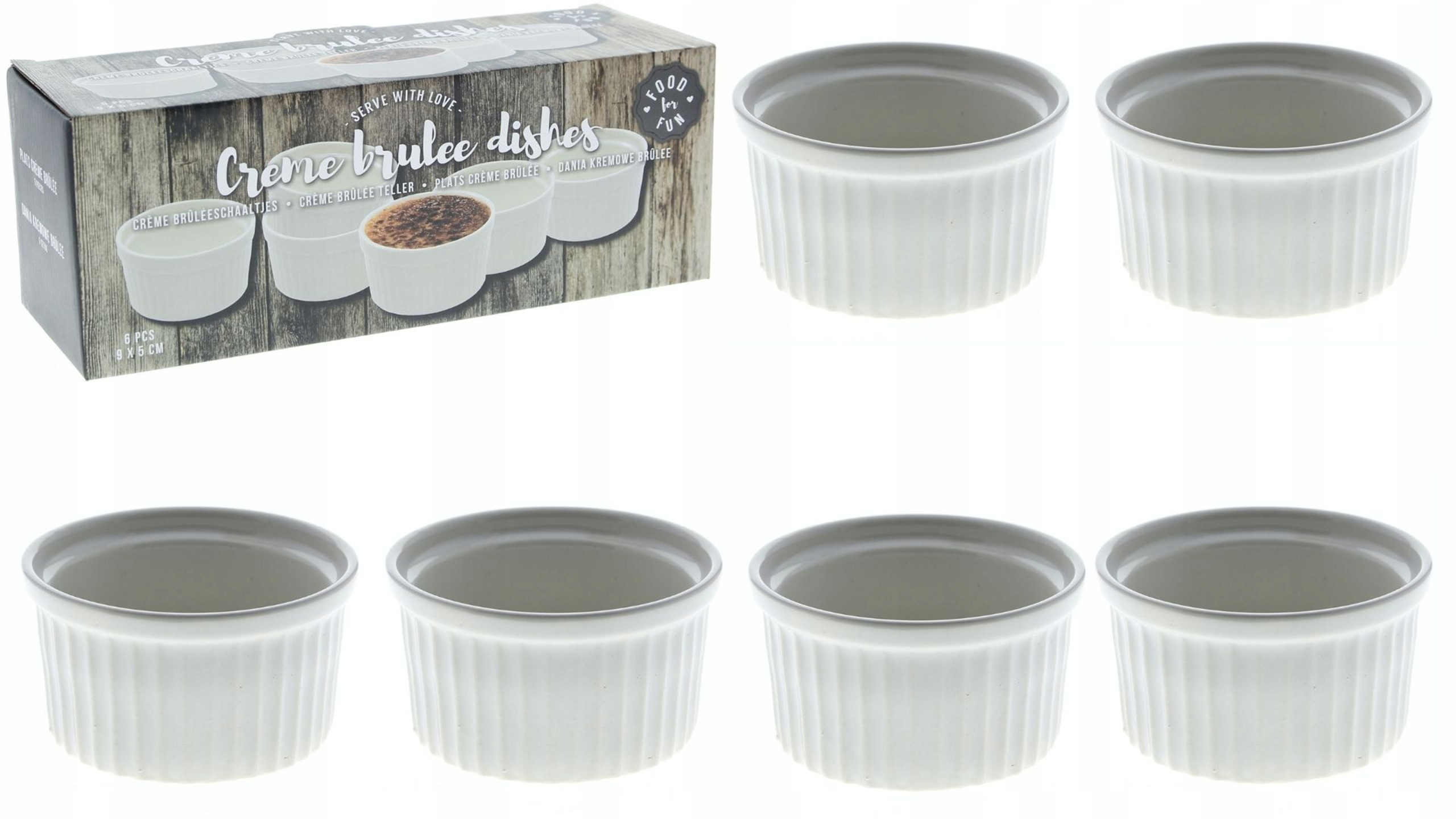 

Foremki Miseczki Do Muffinek Creme Brulle 6 Sztuk