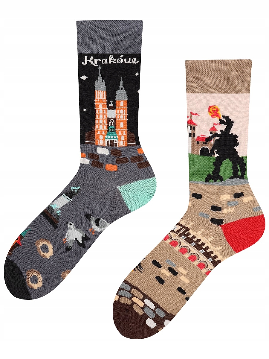 

Skarpetki Todo Socks Kraków Smok Sukiennice 39-42