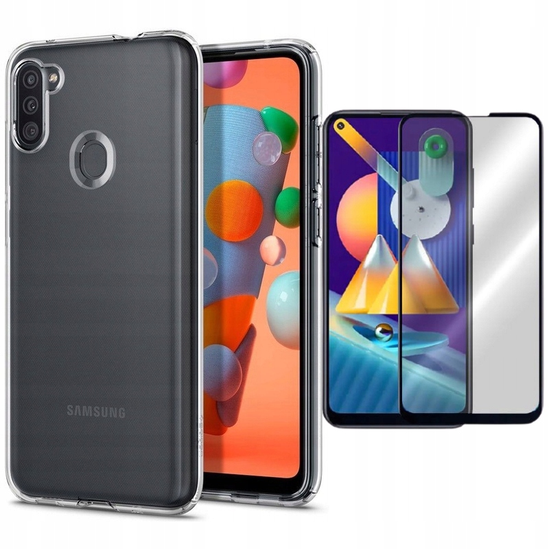 

Etui Spacecase Air Obudowa Do Galaxy M11 + Szkło