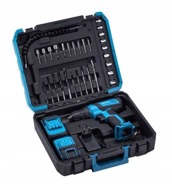 Aku Vrtačka 21V Kraft&dele KD3355 2X2AH Kufr