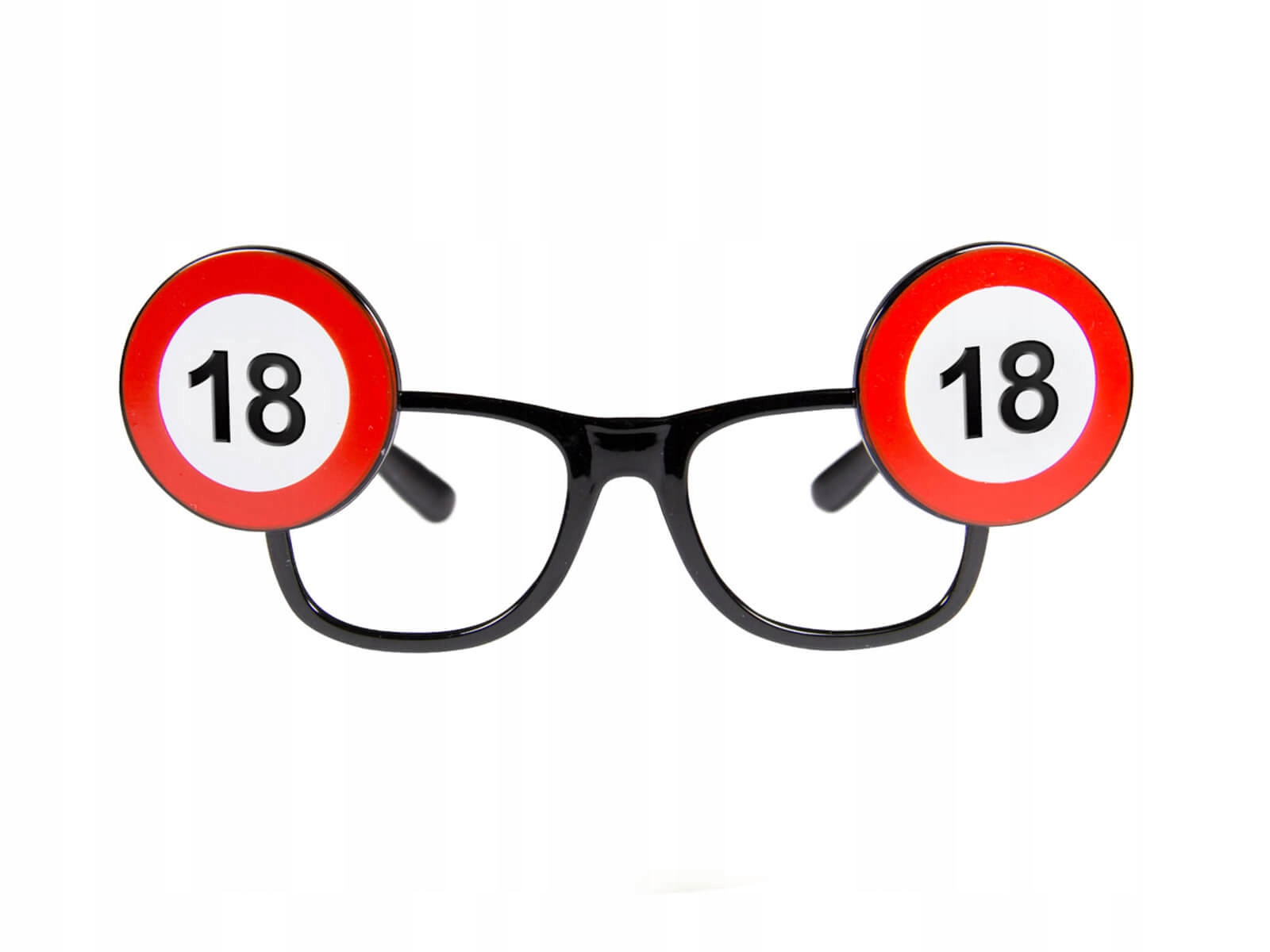 

Okulary Party 18 1szt Zakaz Urodziny osiemnastka