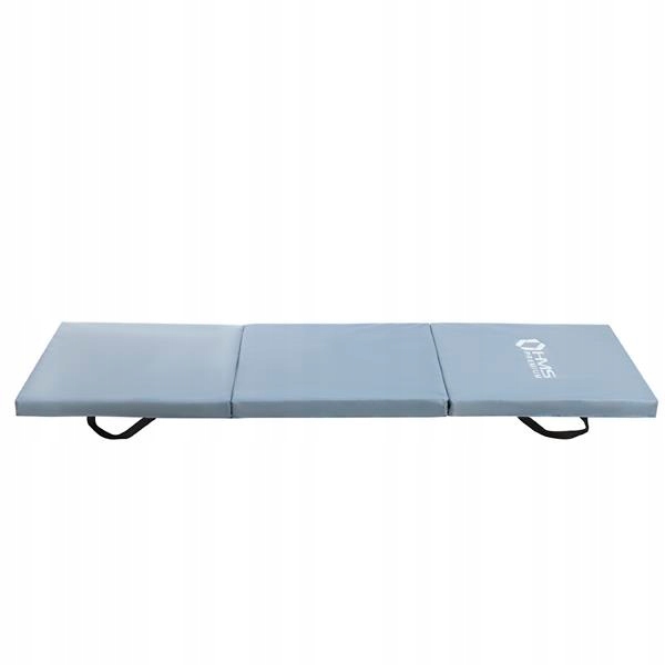 Grey Materac Gimnastyczny Składany 1800x600MM Hms Premium