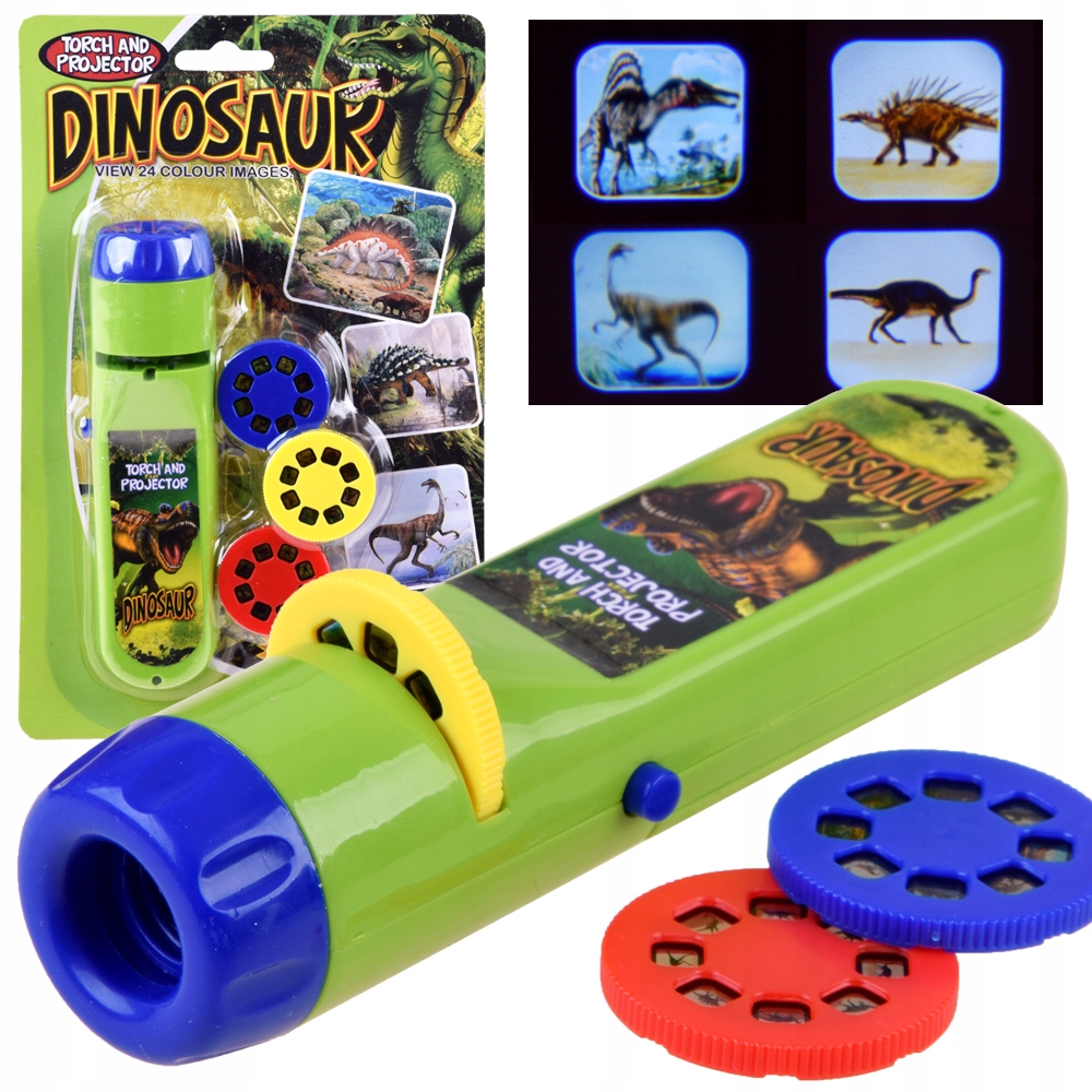

Projektor latarka 24 obrazki Dinozaury dino TA0099