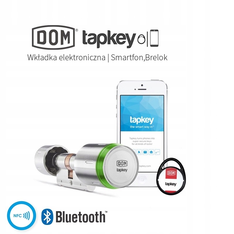 Elektronický Zámok Na Dvere Dom Tapkey 30/30