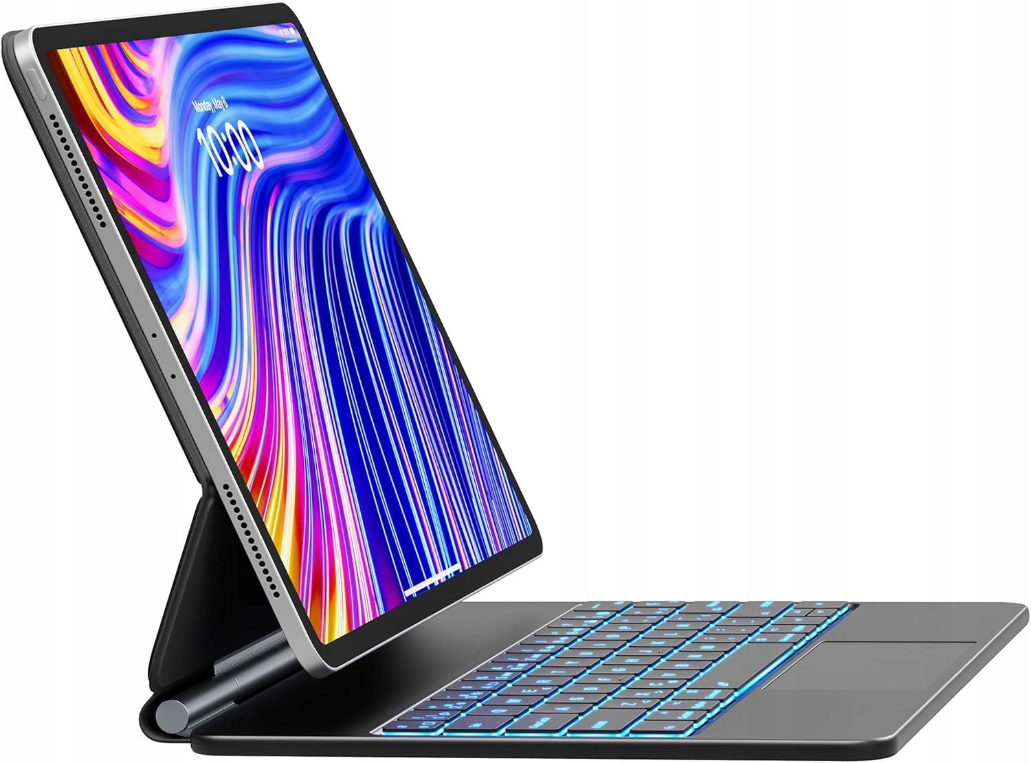 Pouzdro s klávesnicí Earto pro iPad Pro 12.9 (M2, 2024) 7RGB magnetické Qwerty