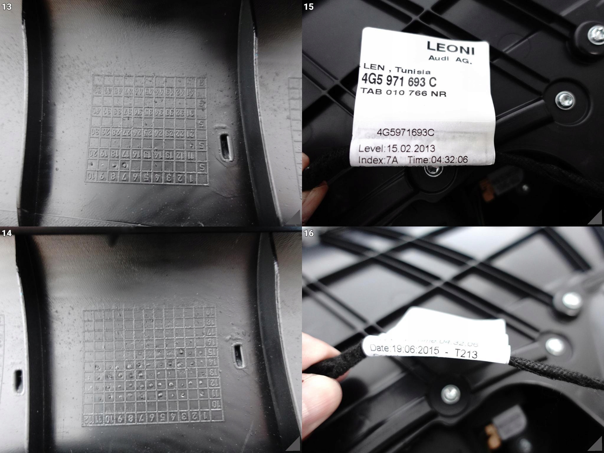 дверные карты Audi OE 4G0867222