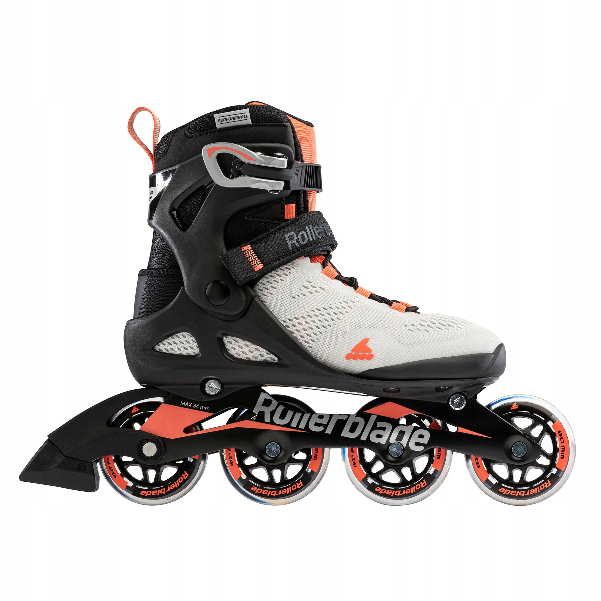 Rolki Rollerblade Macroblade 80 glacier grey/coral roz. 36,5