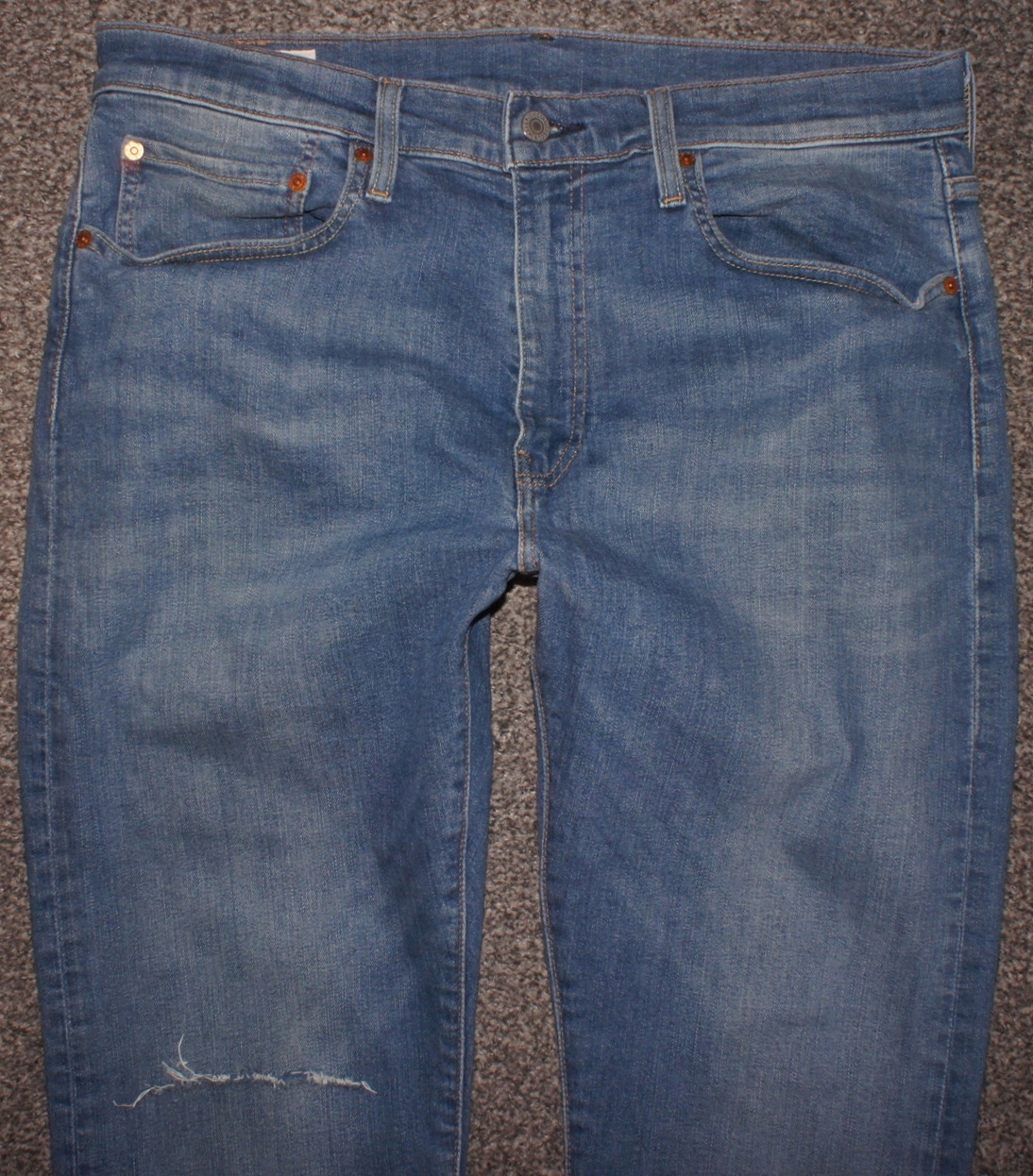 LEVI'S LEVIS 512 - JEANSY BIODRÓWKI RURKI W34L34