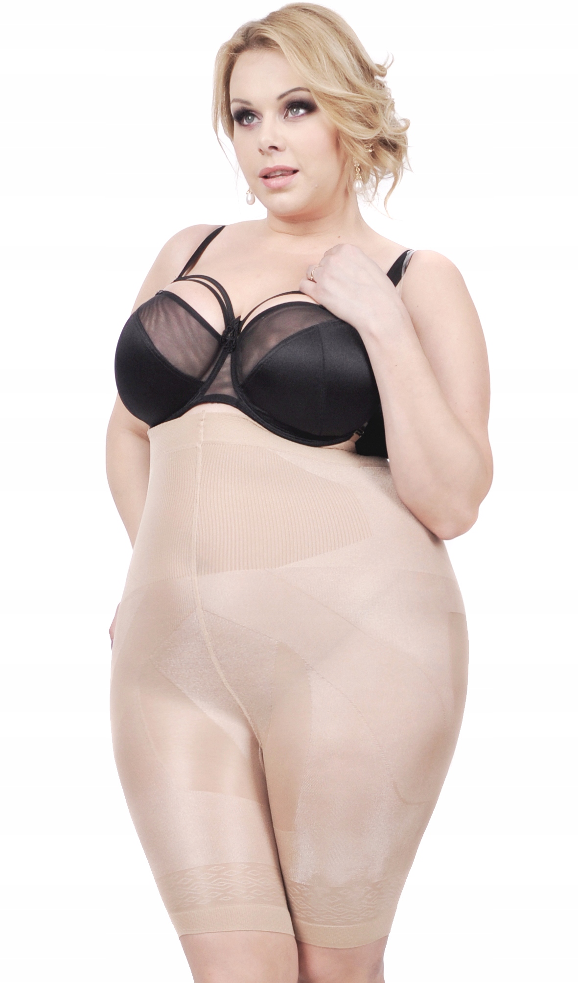 Orirose WYSOKIE Majtki mocno WYSZCZUPLAJĄCE brzuch MODELUJĄCE uda SIZE PLUS Waga produktu z opakowaniem jednostkowym 0.2 kg