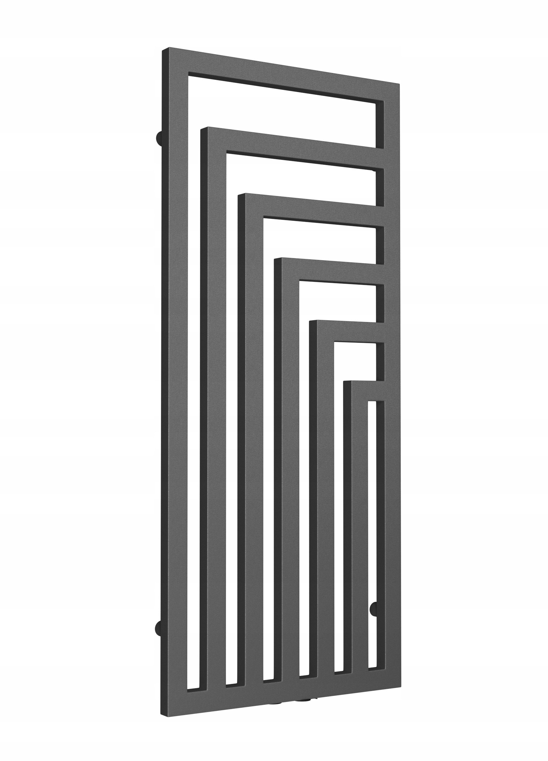 Dekoratívny Radiátor Vinkel Vertikálny 80/52 Antracit
