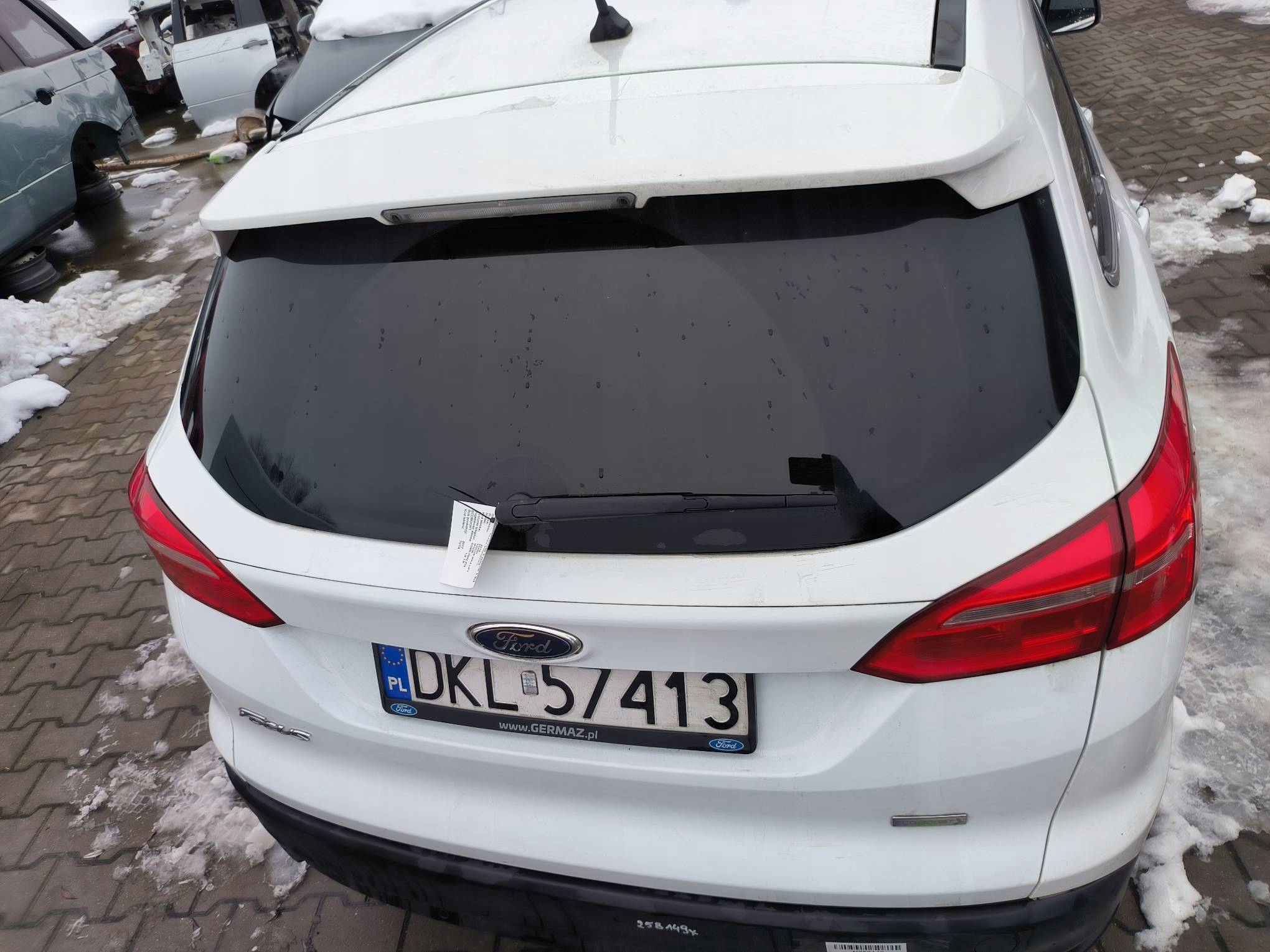 trunk door boot 7VTA FORD FOCUS MK3 KOMBI LIFT