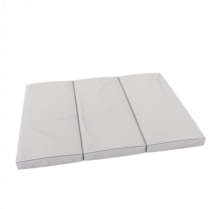 Gymnastická matrace Kometa 150x100x10 třídílná šedá