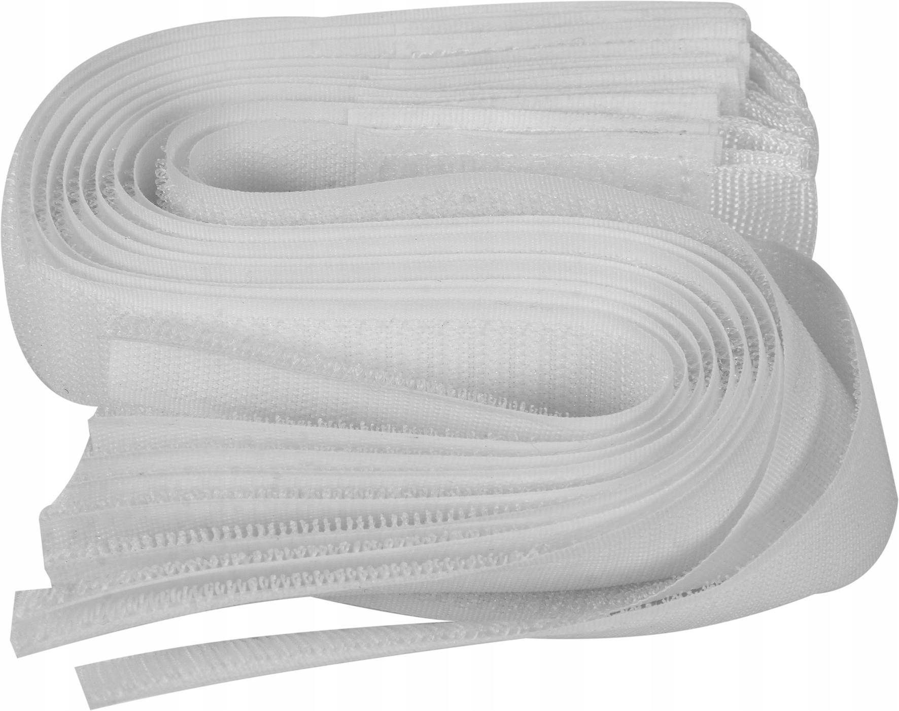 

Opaska Z Rzepem Biała 300mm Organizer Kabli 10 Szt