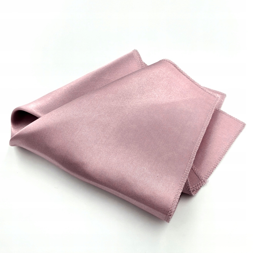 POSZETKA CHUSTECZKA KOLOR PUDROWEGO RÓŻU W POŁYSKU Marka inna