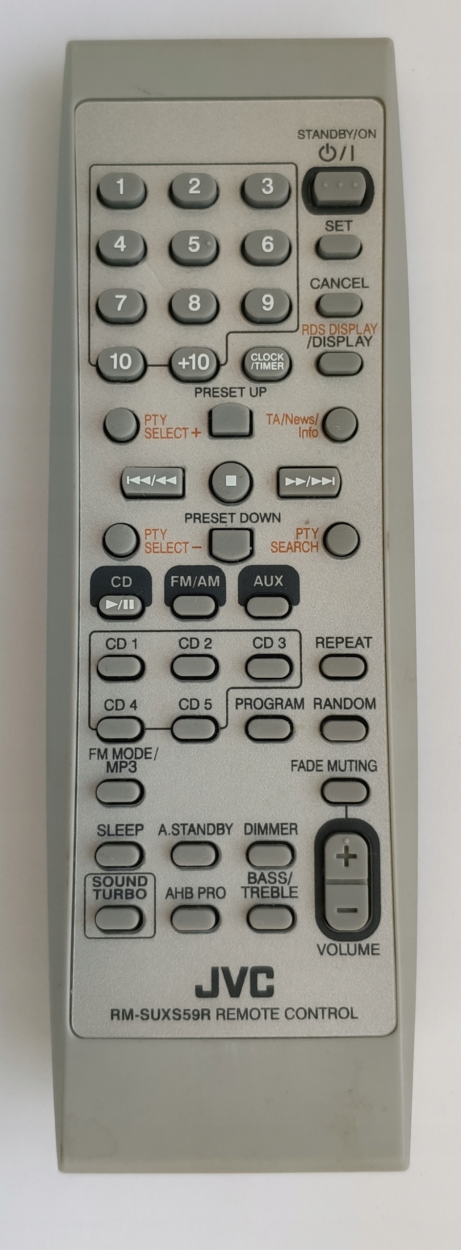 PILOT JVC RM-SUXS59R CA-UXS59 UX-S59 ORYGINAŁ Marka JVC