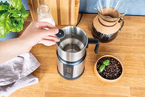 CLOER Indukcyjny Spieniacz Do Mleka 600ml Stal Nierdzewna — miniatura 4