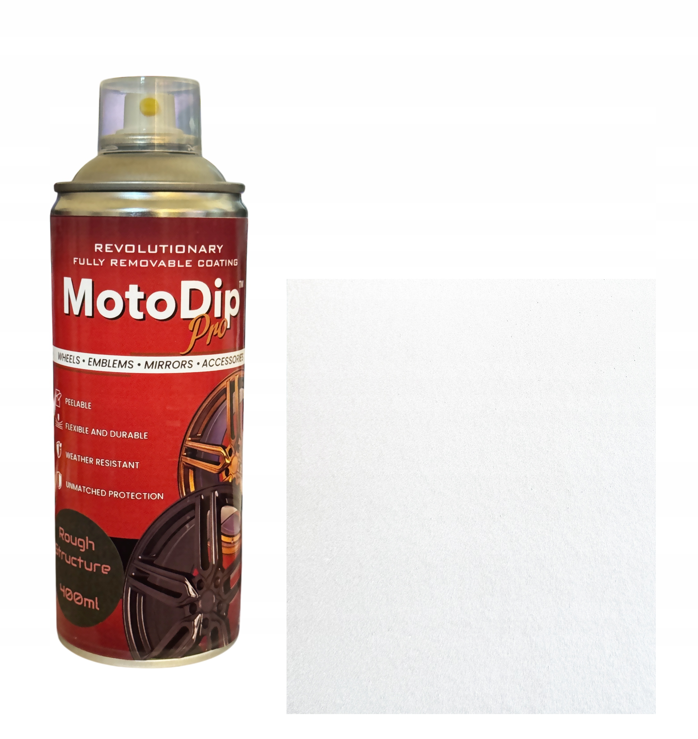 Moto Dip powłoka gumowa strukturalna Bezbarwny Mat 400ml