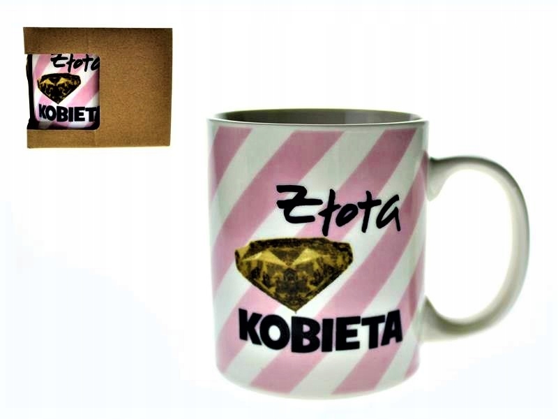 

Śmieszny Prezent Kubek Złota Kobieta