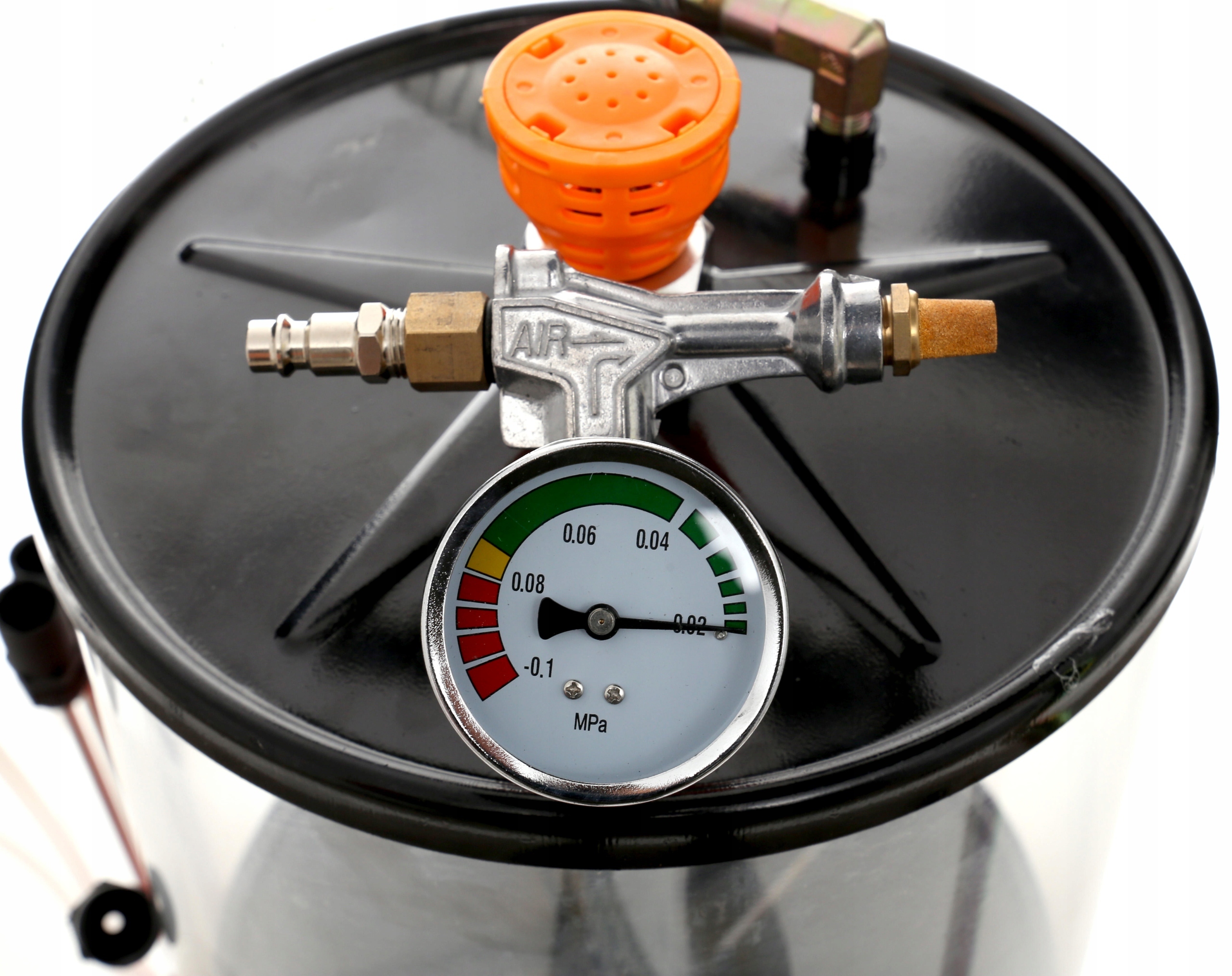 ZLEWARKA DO OLEJU ZLEWARKO WYSYSARKA ODSYSARKA PNEUMATYCZNA 80L MOBILNA Marka Kraft&Dele