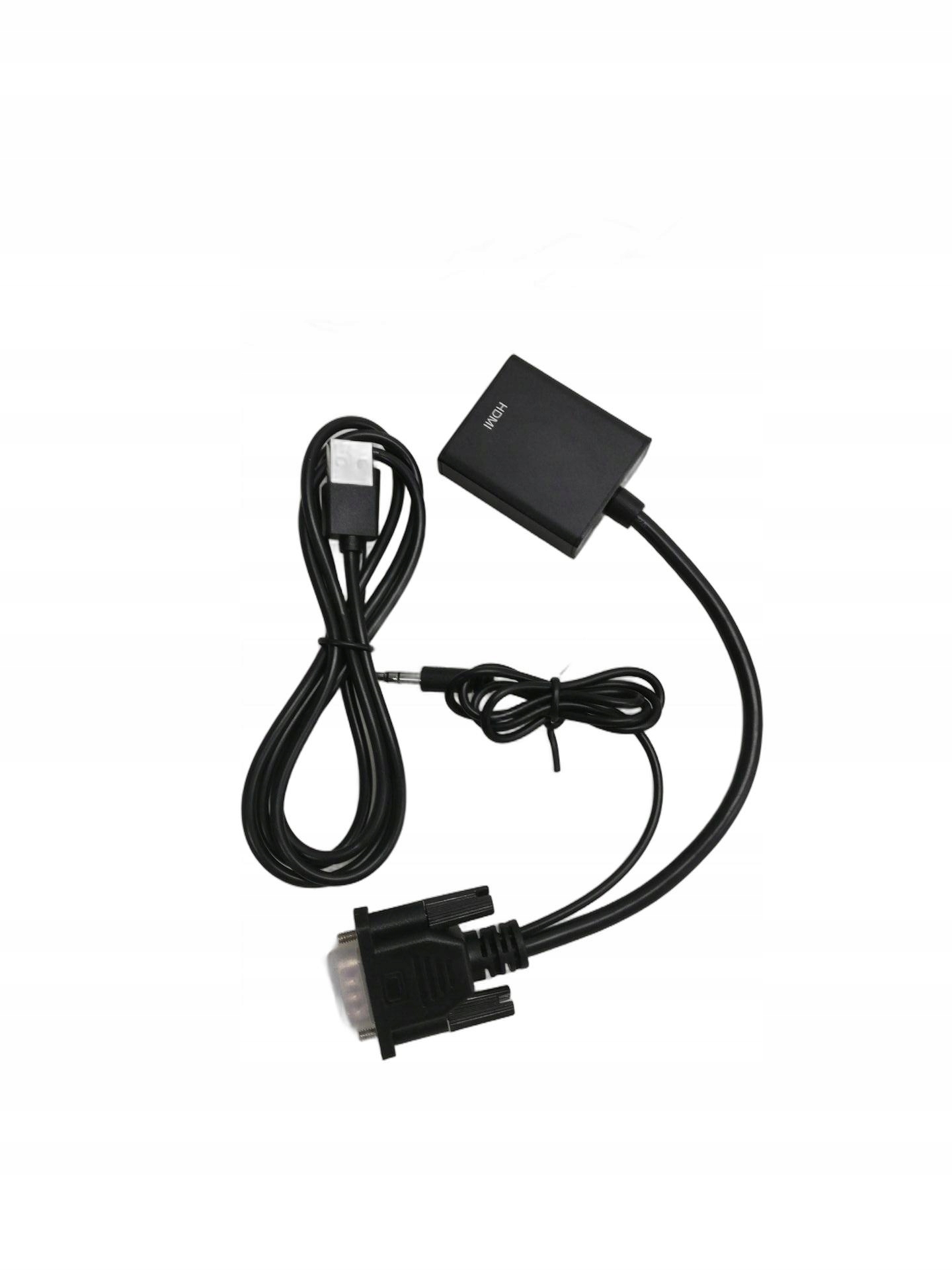 KABEL NILOX 0,15 M VGA (D-SUB) + 3,5 MM HDMI I ADAPTER WIDEO Długość kabla 0.15 m