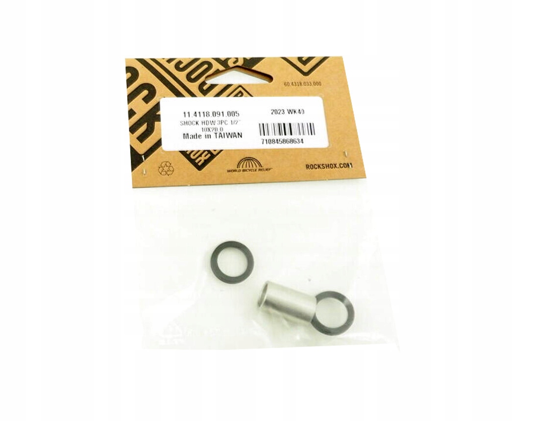 Rock Shox Deluxe/Super Deluxe tuleje montażowe 10 x 20mm