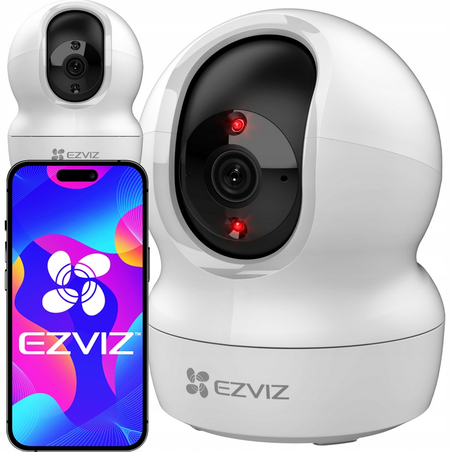 WiFi kamera Ezviz CP1 Pro 4MPx 2K+ Chůvička Otočná Audio AutoTracking