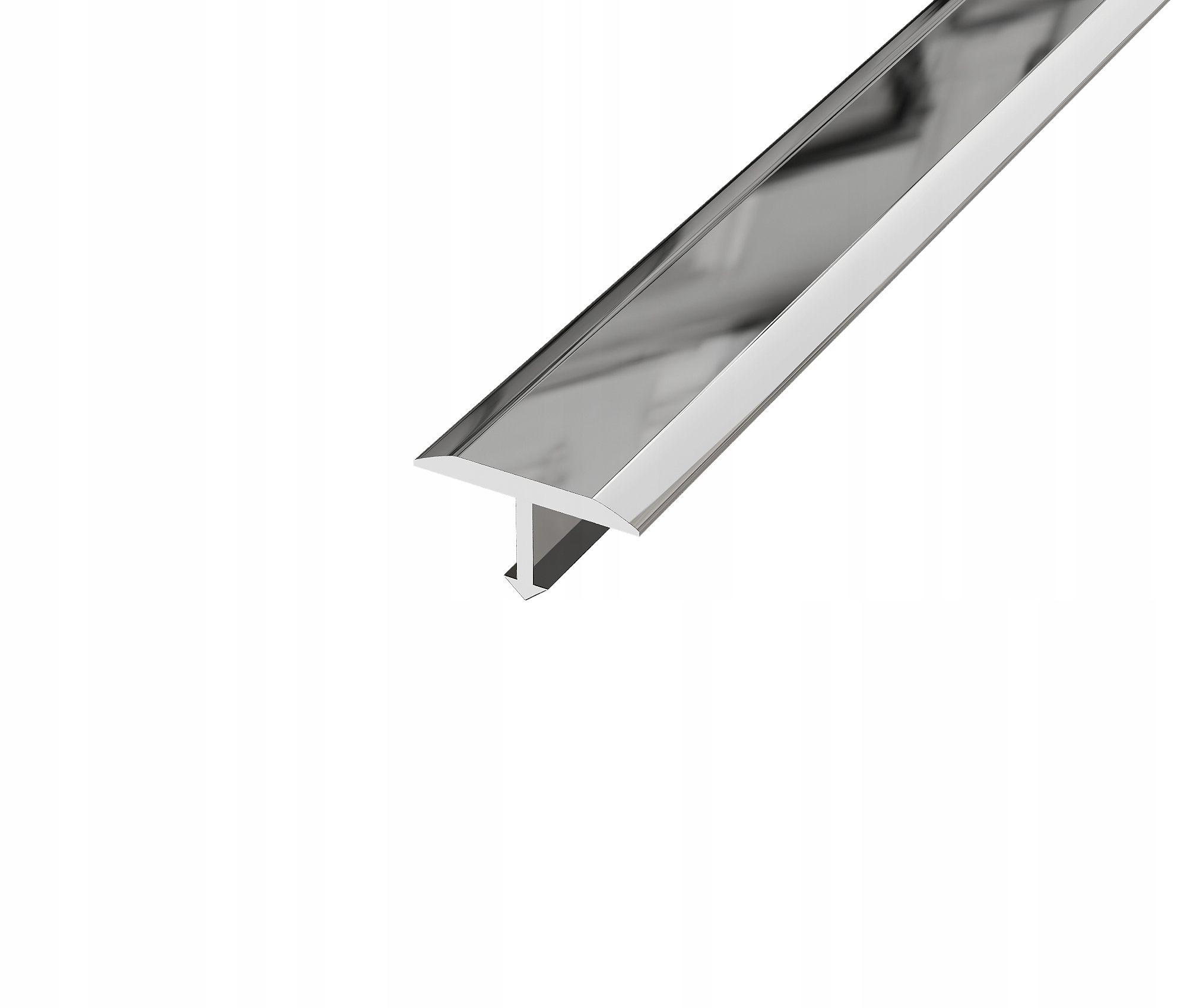 LISTWA PROGOWA MOSIĘŻNA / MOSIĄDZ CHROM 1,4cm x 90cm