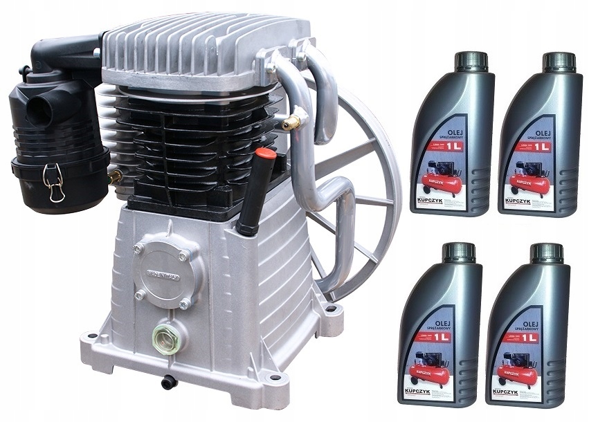 POMPA SPRĘŻARKA DO KOMPRESORA ABAC B7000B KOMPRESOR OLEJ W ZESTAWIE KUPCZYK