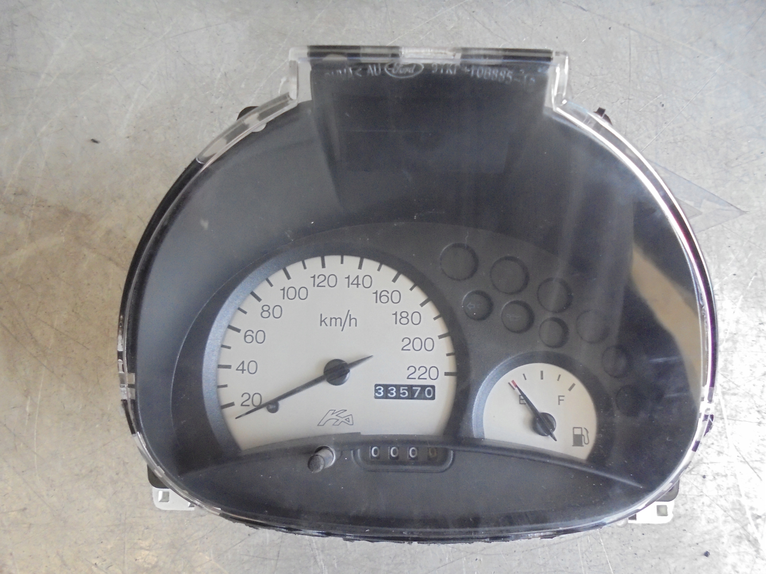 OROLOGIO, liczniki Ford KA e MK1 1,3B 97KP10841A