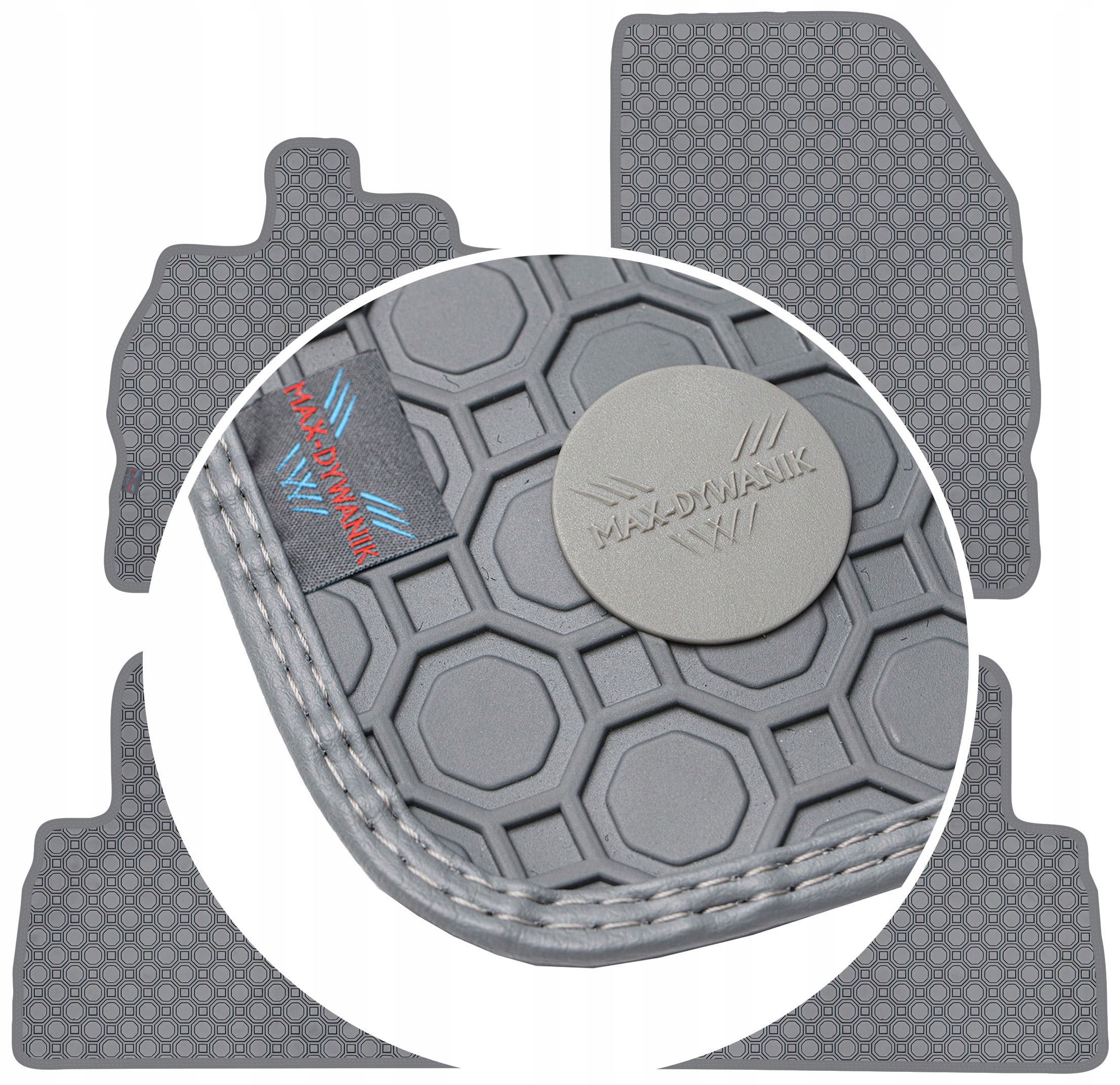 Renault Scenic III 2009-2016 Koberce Popielate