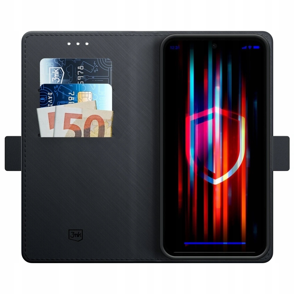 Etui 3mk Wallet Case na Samsung Galaxy A17 5G czarne 3mk Protection
