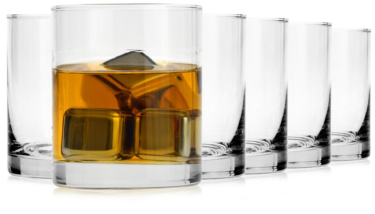 

Szklanki do whisky drinków wody Krosno Basic 250ml