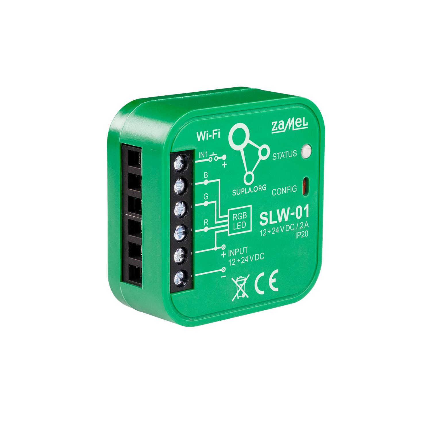 STEROWNIK OŚWIETLENIA LED RGB WI-FI SUPLA SLW-01 inteligentny dom smart hom Marka Zamel