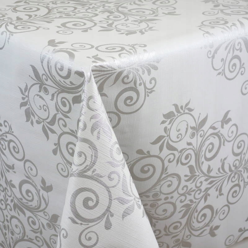 Cerata OBRUS szary ORNAMENT na Flizelinie POLSKA Typ obrus